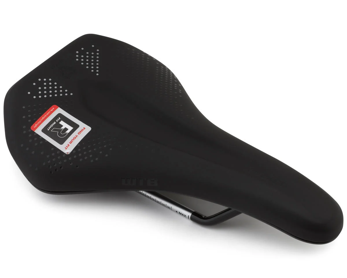 WTB Rocket Fusion Form Saddle (Black) (Cromoly) (Medium) (145mm)
